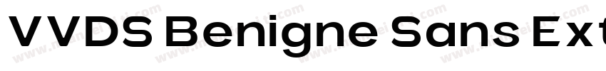 VVDS Benigne Sans ExtraLight字体转换